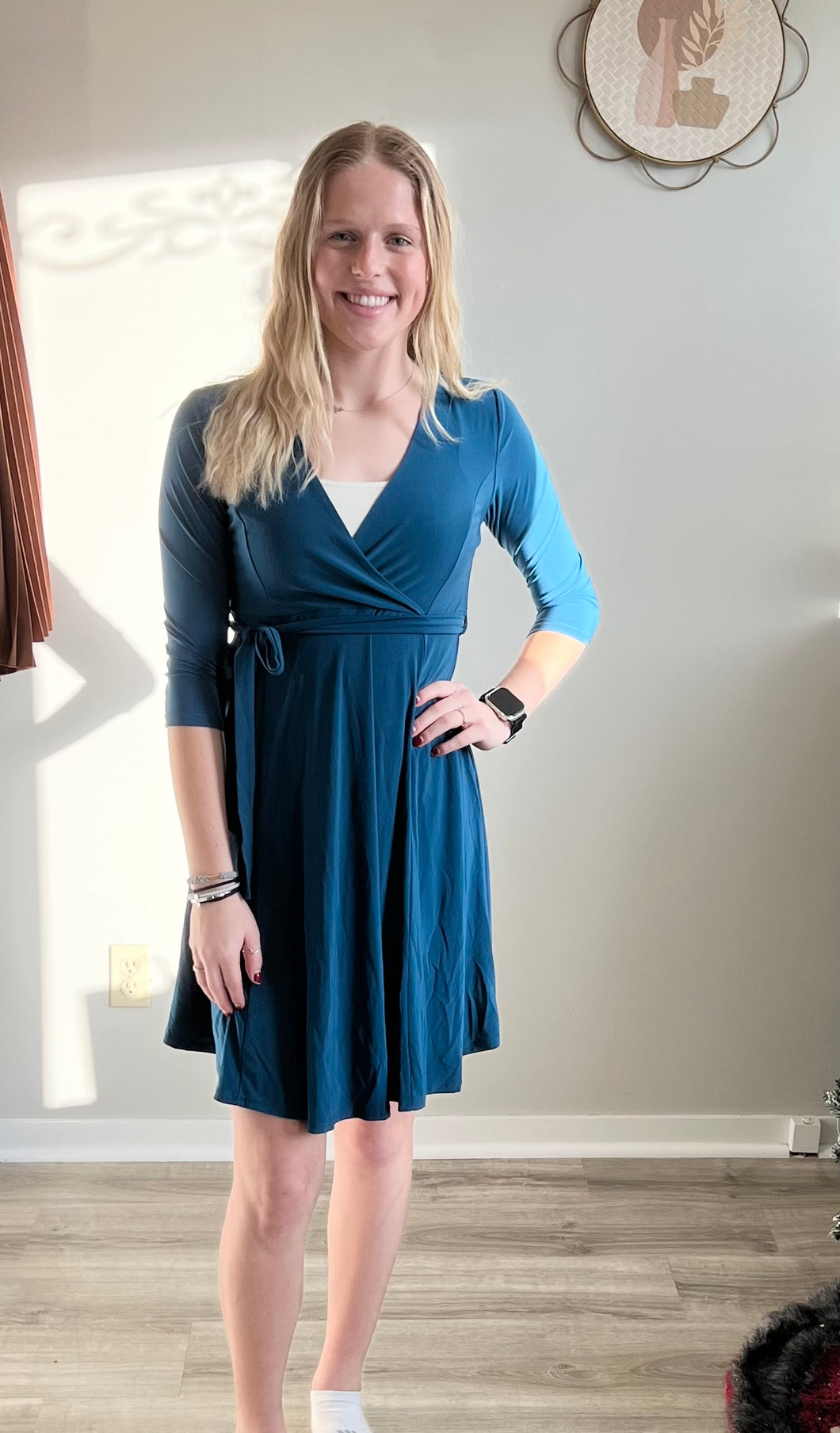 Teal Dress
