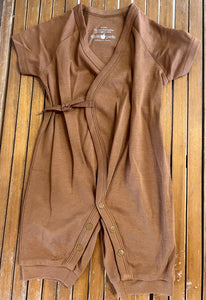 Bamboo tie long onsie