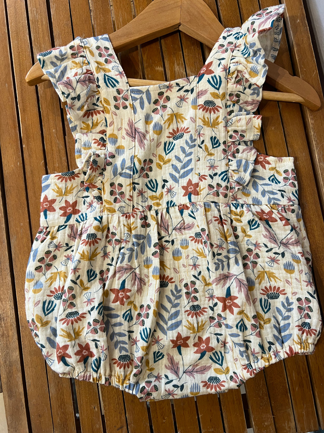 Organic cotton romper