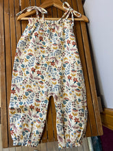 Load image into Gallery viewer, Organic cotton tie overalls