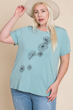 Load image into Gallery viewer, Curvy- Mint shirt