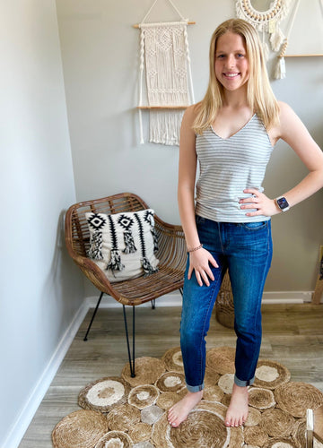 Striped tank top