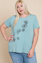 Load image into Gallery viewer, Curvy- Mint shirt