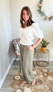 The Perfect Olive Pant