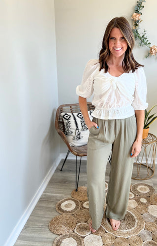 The Perfect Olive Pant